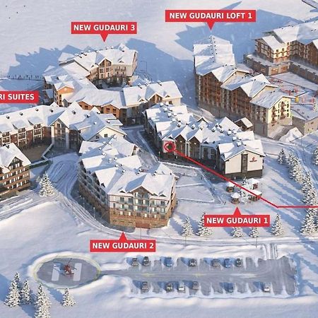 Redco №1 Apartament Gondola Lift Lägenhet Gudauri Exteriör bild